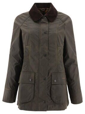 Barbour Beadnell Waxed Jacket Tag Size 14 Women